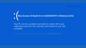 Error 0x0000007f Error 0x0000007f