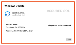 Error Code 0xc000021a Error Code 0xc000021a