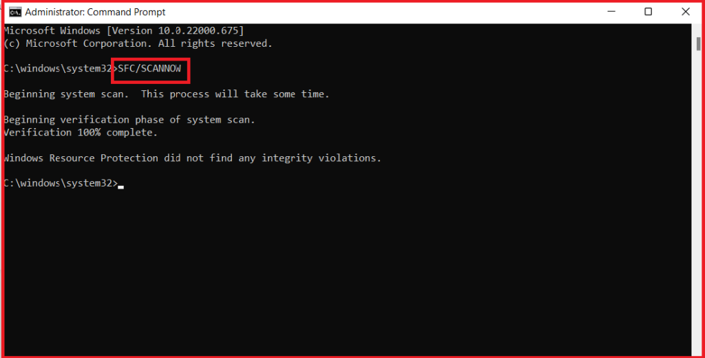 Error code 0x80070570